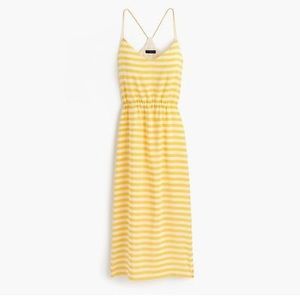 Silk stripe J. Crew Carrie dress